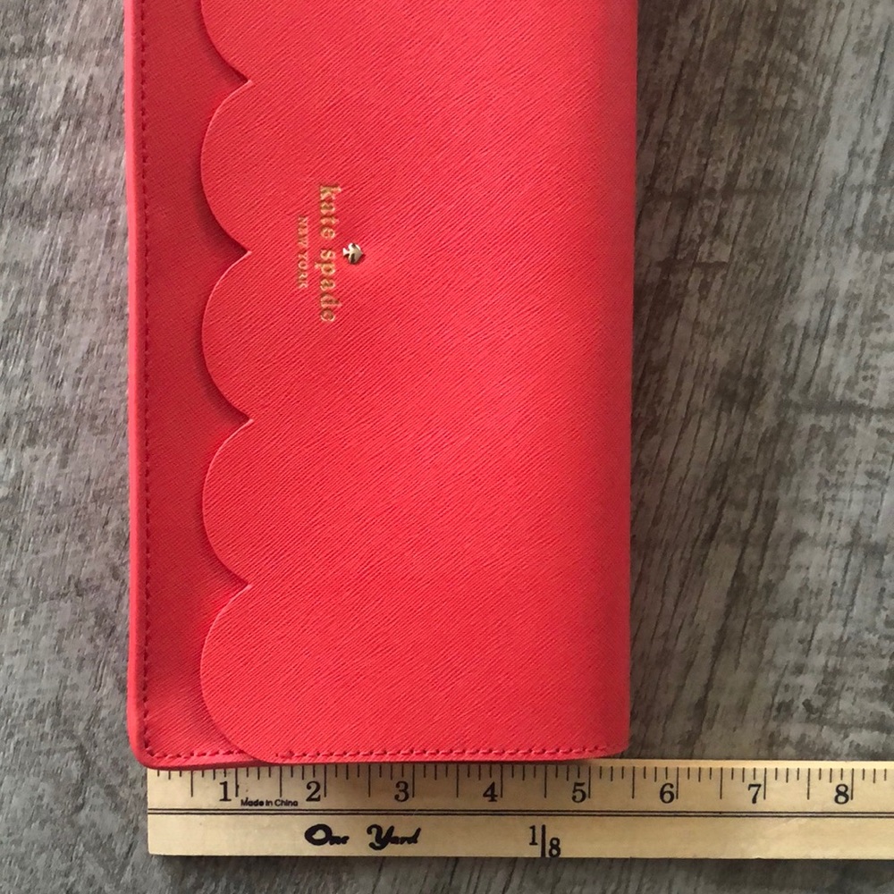 ✨NWT✨ KATE SPADE Lily Avenue Kiki Clutch Flamingo - Picture 6 of 7